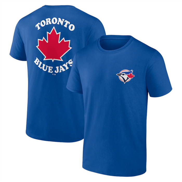 Men's Toronto Blue Jays Blue Iconic Bring It T-Shirt